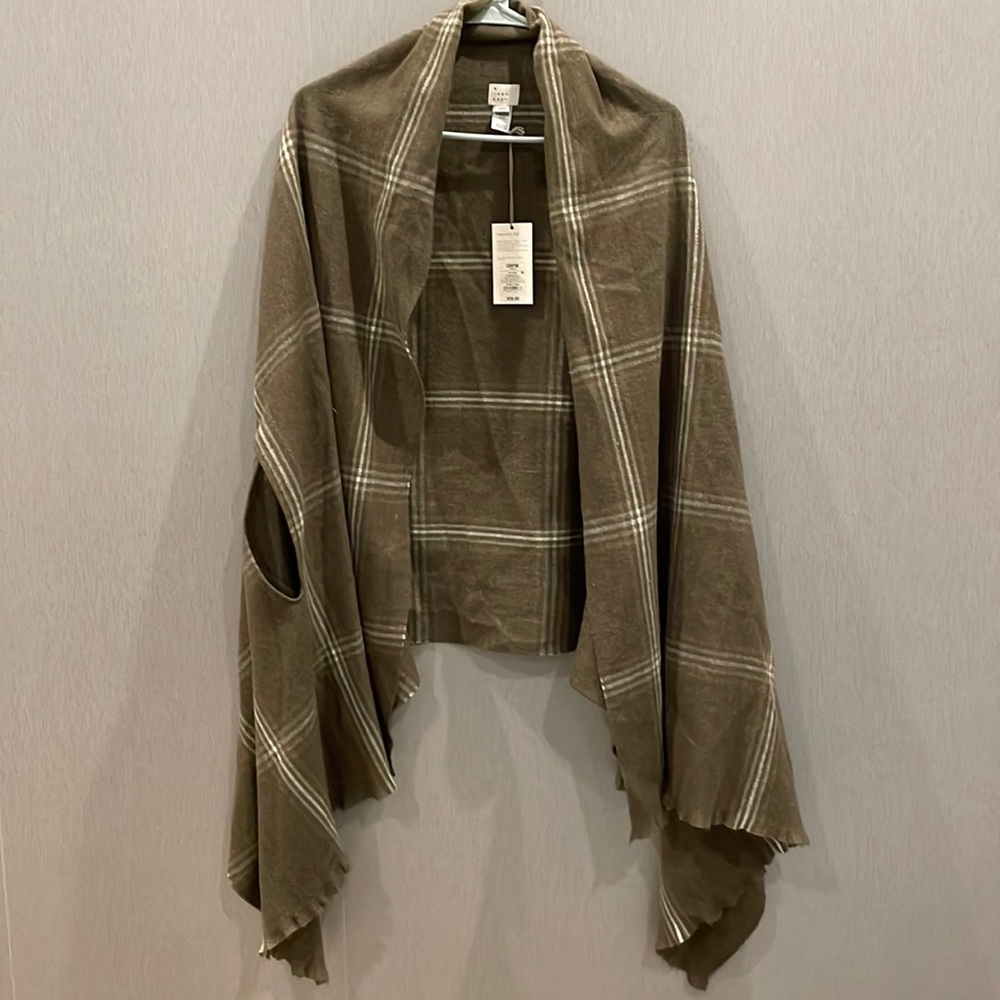 NWT A New Day shawl with arm holes